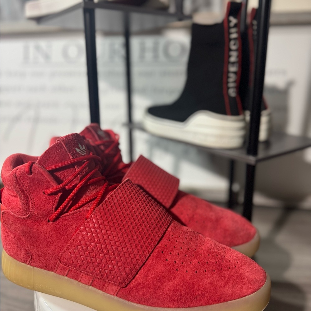 adidas Red Athletic Shoes